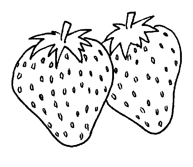 Strawberry Plant Clipart Black And White | Clipart Panda - Free ...