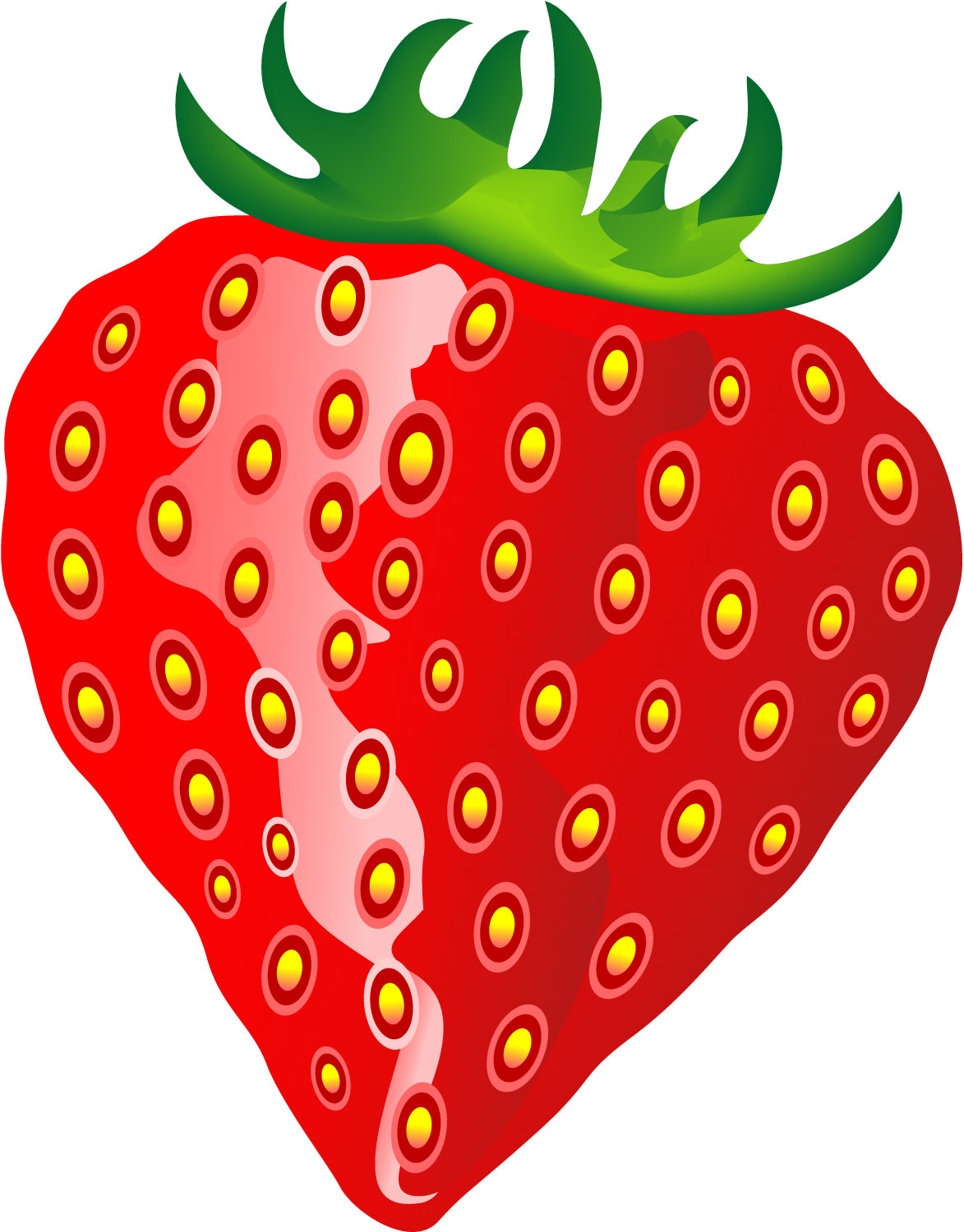 Images For > Strawberries Clipart