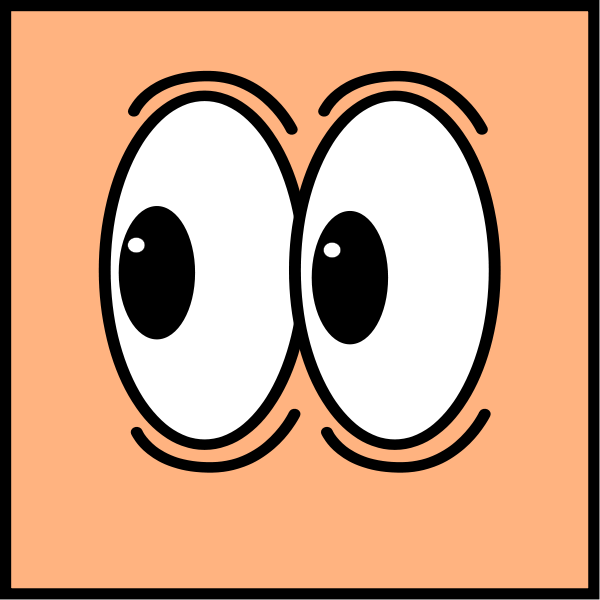 Eyes Looking Up Clipart | Clipart Panda - Free Clipart Images