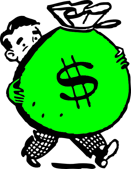 money bag clipart free - photo #37