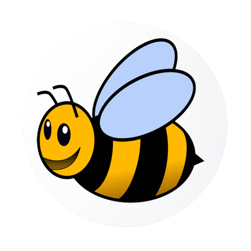 Cute Cartoon Bee - Cliparts.co