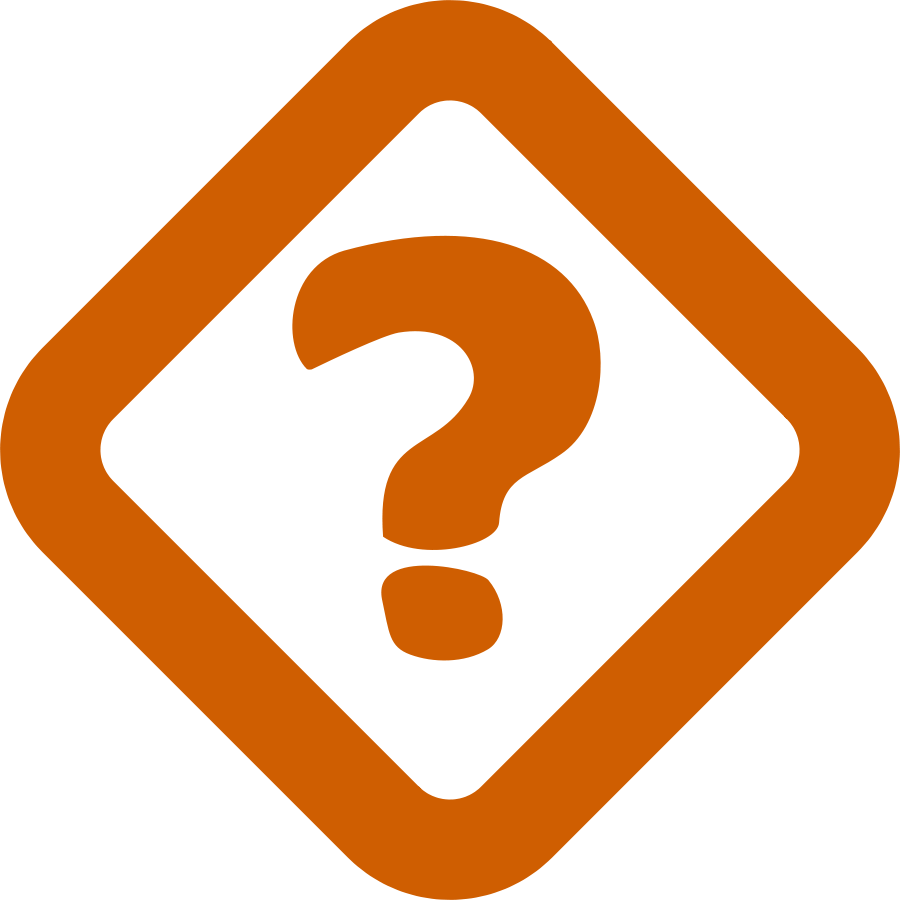 Simple question sign small clipart 300pixel size, free design ...