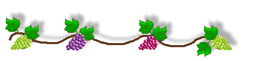 Wine Clip Art - Grape Dividers or Lines