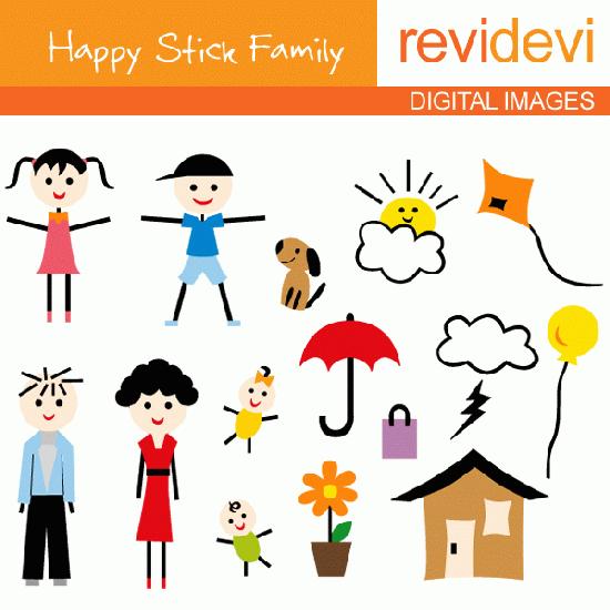 My Grafico: Stick Family Clipart - ClipArt Best - ClipArt Best