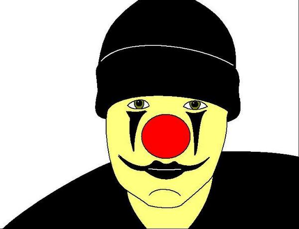 Cartoon Evil Clown by jamesdamionblack on deviantART