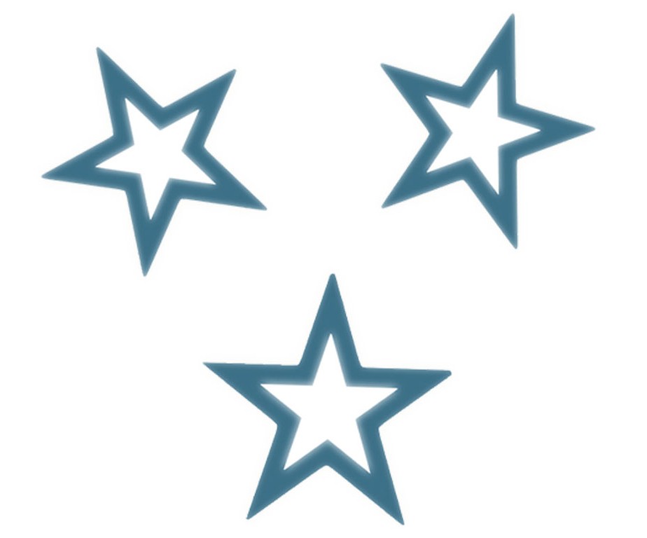 Tri Stars - Star Tattoo Design | TattooTemptation