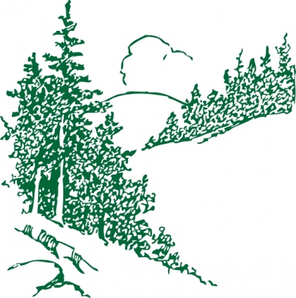 Pines clip art - Download free Other vectors