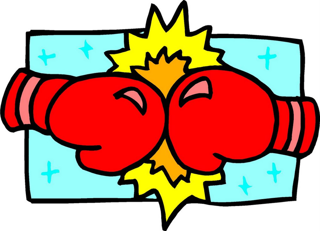 Boxing Gloves Punching Each Other Images & Pictures - Becuo