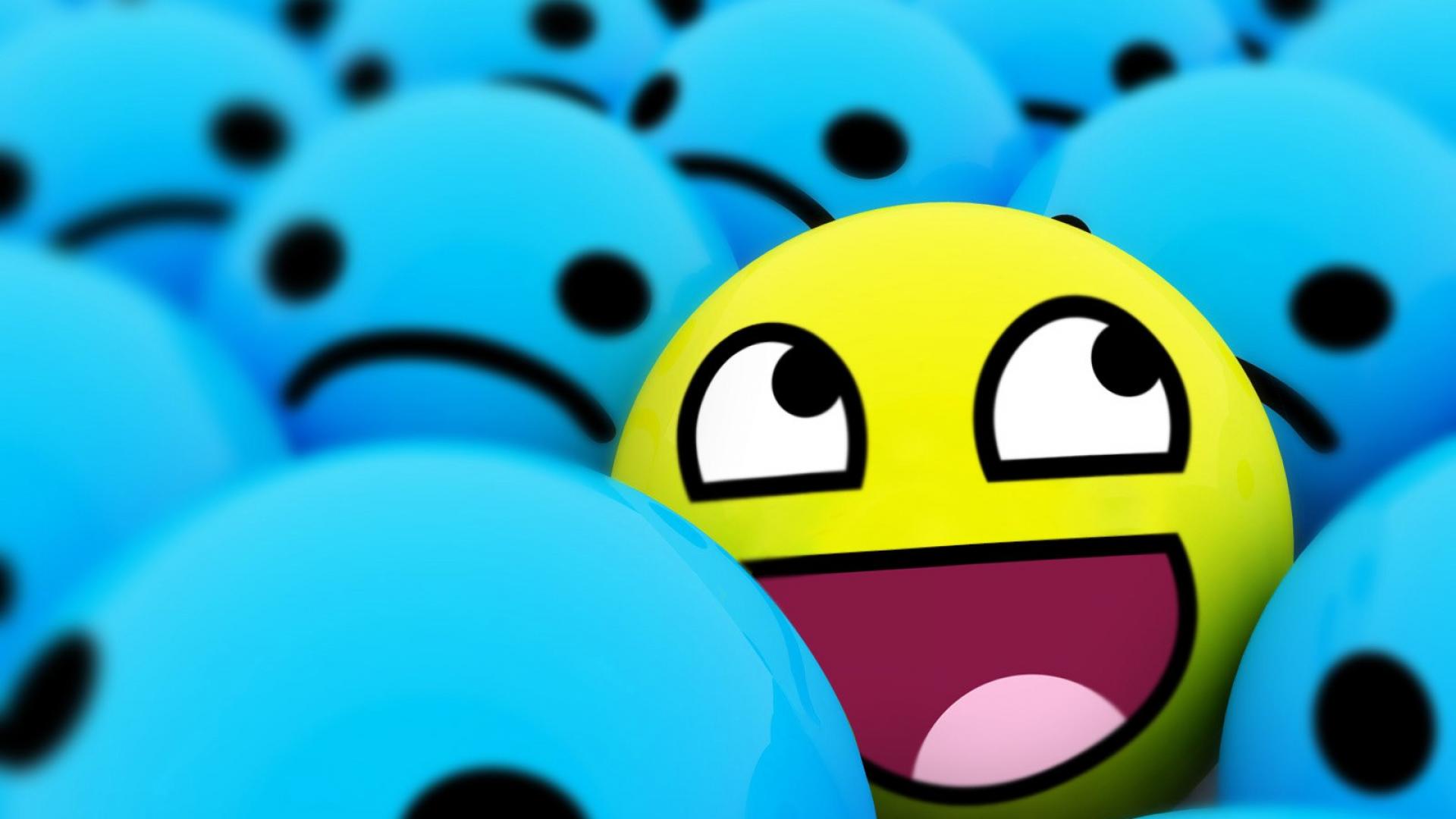 Images For > Smiley Face Wallpaper 3d