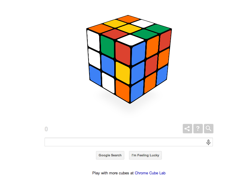 Google Celebrates 40th Anniversary of Rubik's Cube Invention with ...