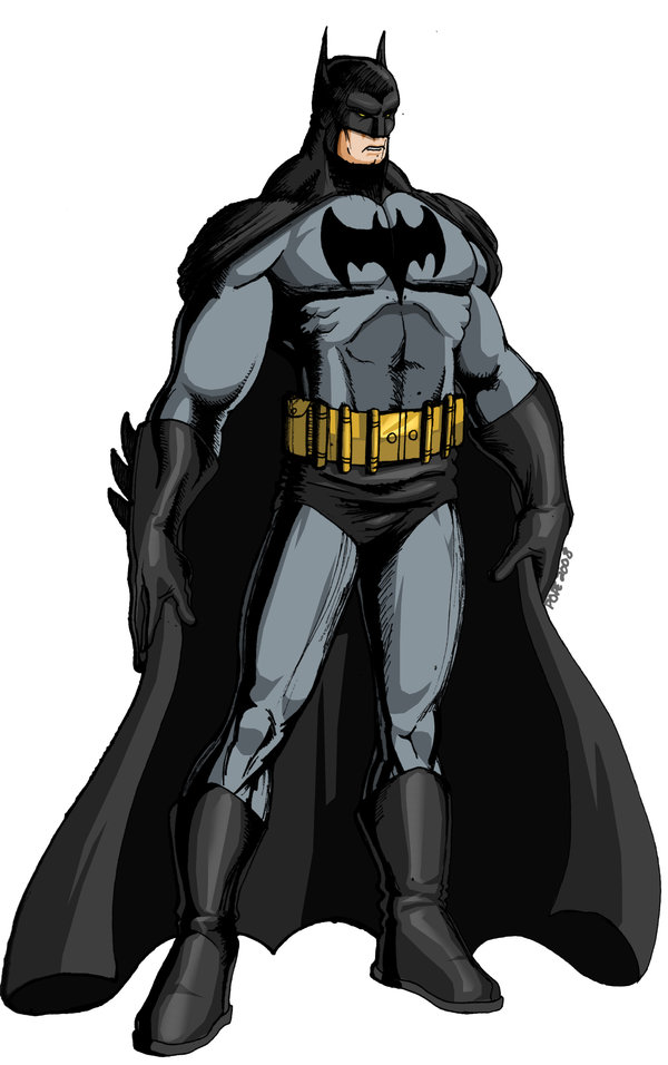 Batman colors by hulkdaddyg on deviantART