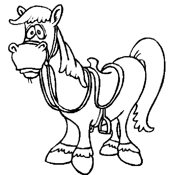Horse Cartoon Clip Art | lol-rofl.com