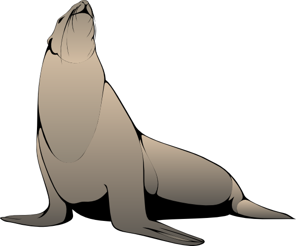 Free to Use & Public Domain Sea Lion Clip Art