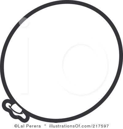 Balloon Outline Free Clipart - Free Clip Art Images