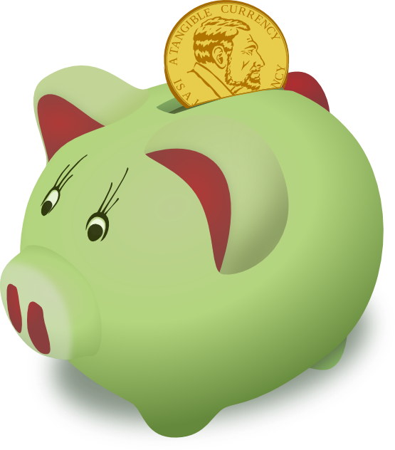 Free Piggy Bank Clip Art