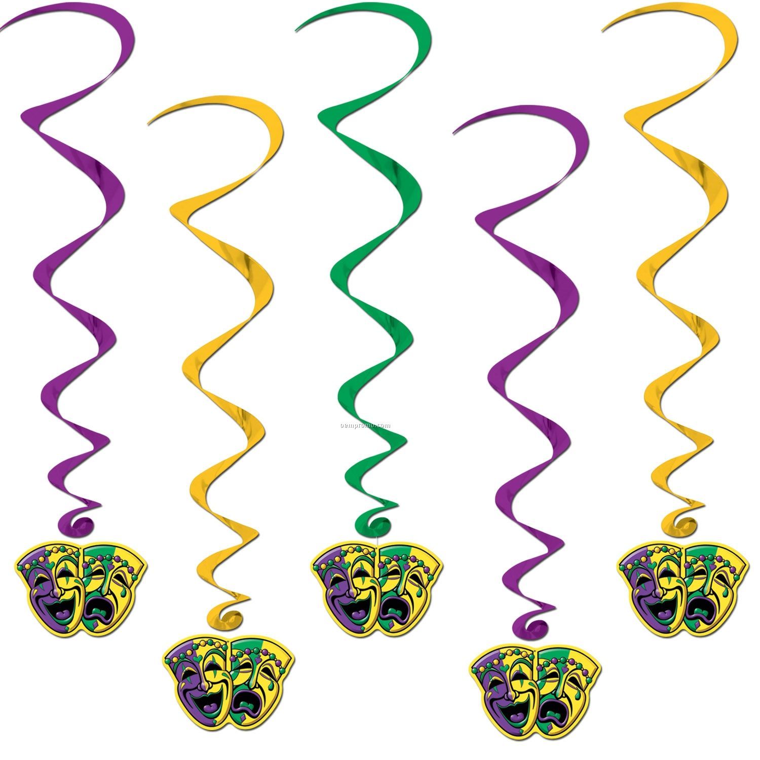 Mardi Gras Comedy & Tragedy Mask Whirls,China Wholesale Mardi Gras ...