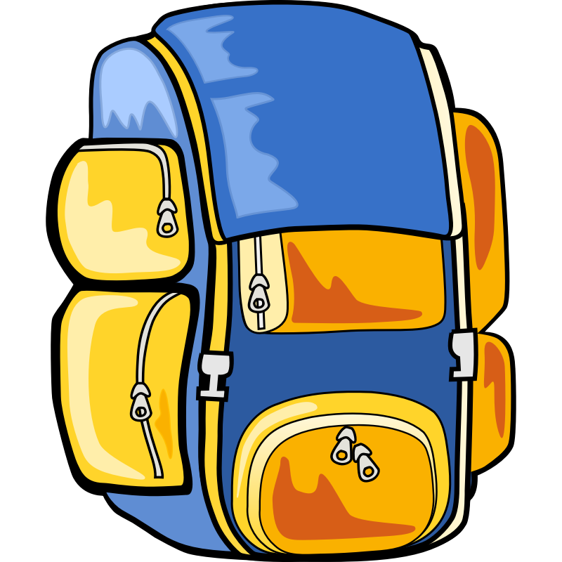 Clipart - backpack