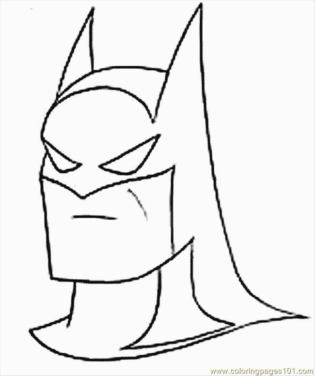Coloring Pages Batman Coloring.sheet (Cartoons > Batman) - free ...