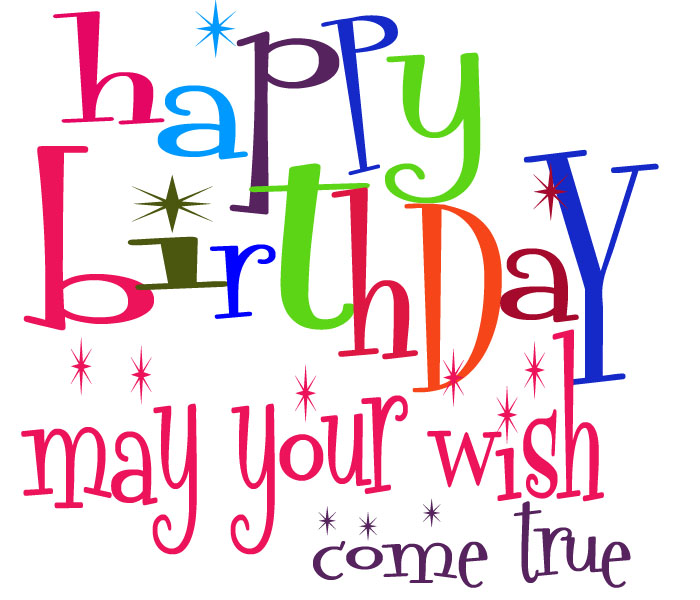 Pix For > Birthday Wish Clipart
