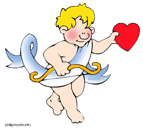Free Mythical Beings and Creatures Clip Art by Phillip Martin, Cupid