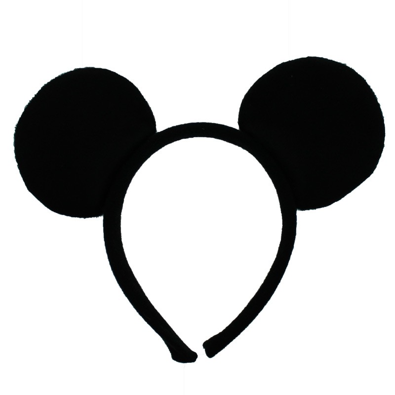 black mickey mouse ears clip art - photo #39
