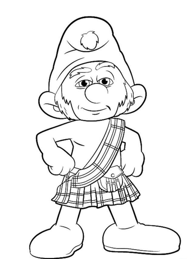 Pictxeer » Search Results » Smurf House Coloring Pages