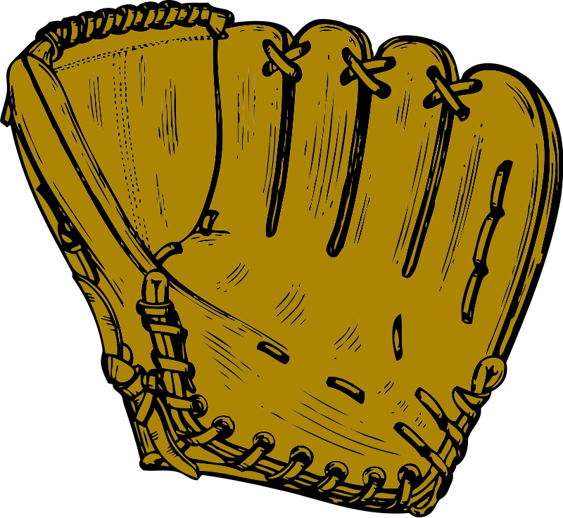 Free Stock Photos | Illustration of a baseball mitt | # 14472 ...