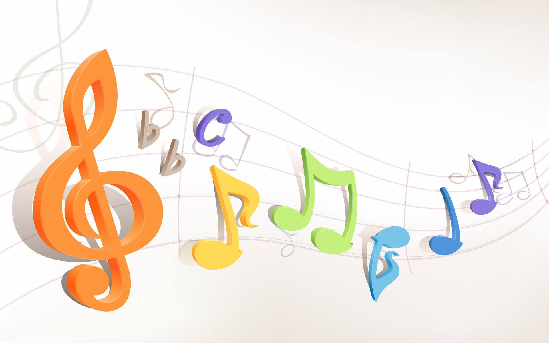 Colorful Music Notes Symbols Pictures 5 HD Wallpapers | lzamgs.