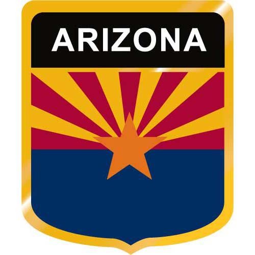 Arizona Flag Crest Clip Art