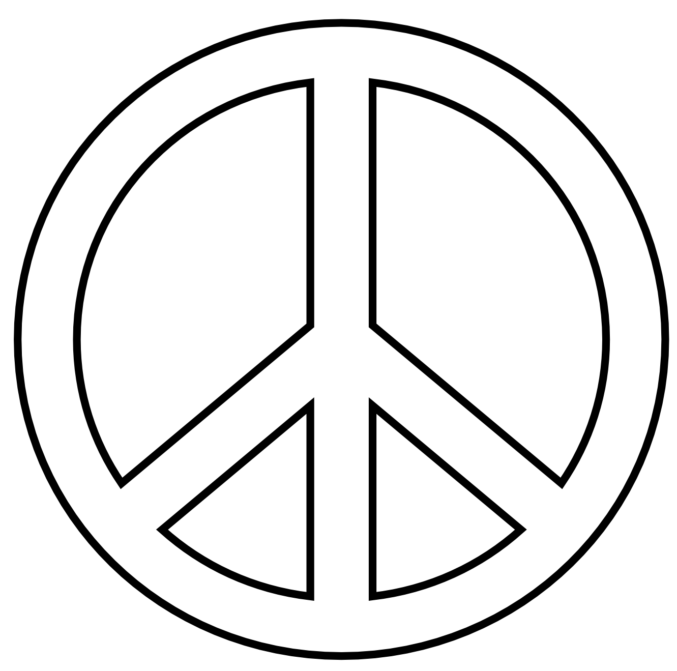 Peace Sign Trans Fav peacesymbol.org favs Peace Symbol Sign CND ...