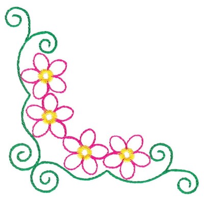 Flowers Designs Borders - ClipArt Best