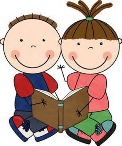 free clip art child reading books - photo #6