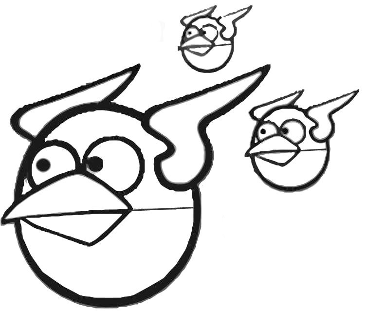 Lightning bird Angry Birds Coloring Pages - Angry Birds Coloring ...