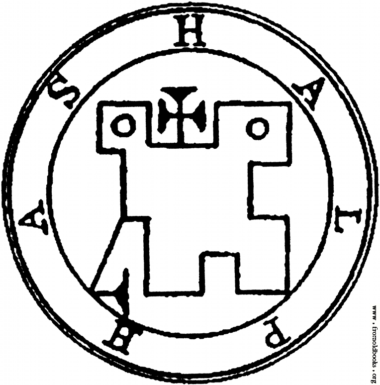 38. Seal of Halphas, or Malthus.
