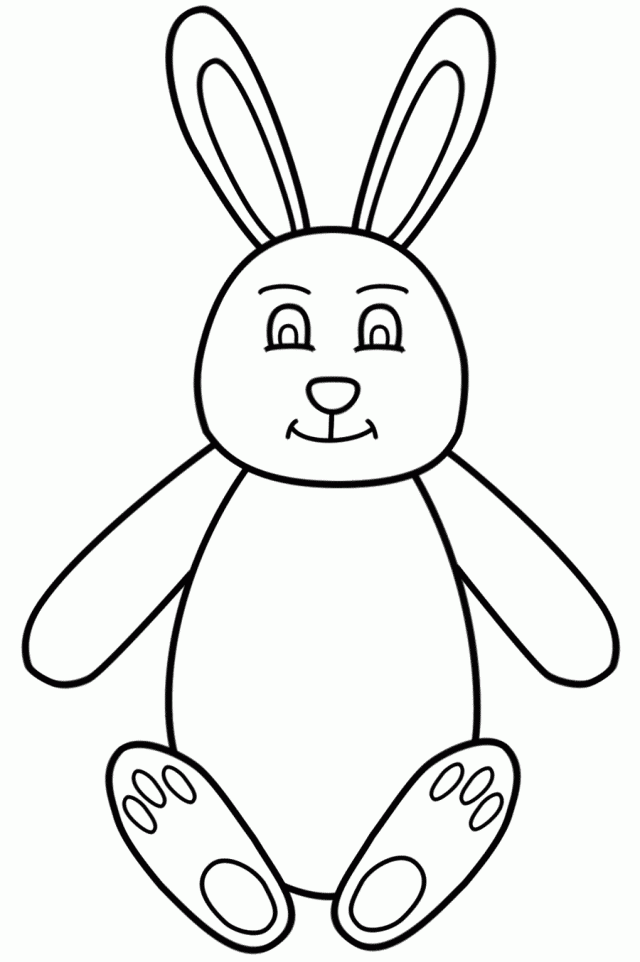 Bunny Coloring Pages Coloringmates Printable Easter Bunny 287101 ...
