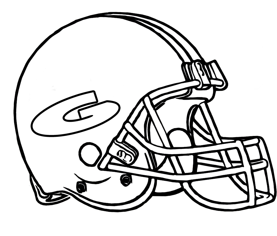 Green Bay Packers Helmet Coloring Pages - Football Coloring Pages ...