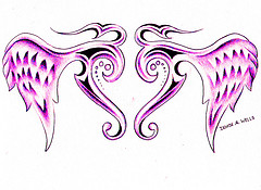 Groups | Tribal Winged Heart Tattoo by Denise A. Wells | Flickr ...