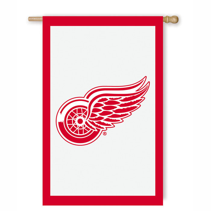 Applique House Flag—Detroit Red Wings at Brookstone—Buy Now!