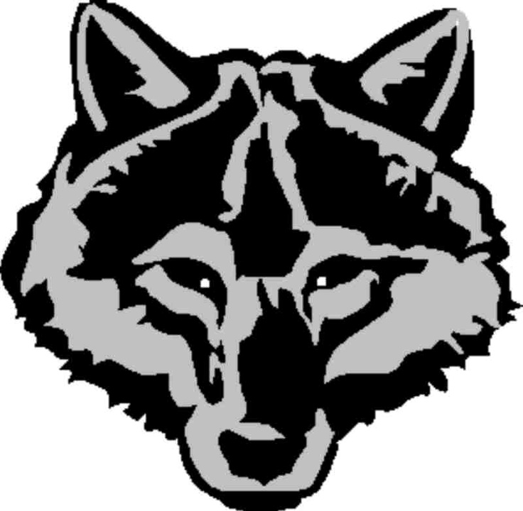 Wolf head graphic | Scouting | Pinterest