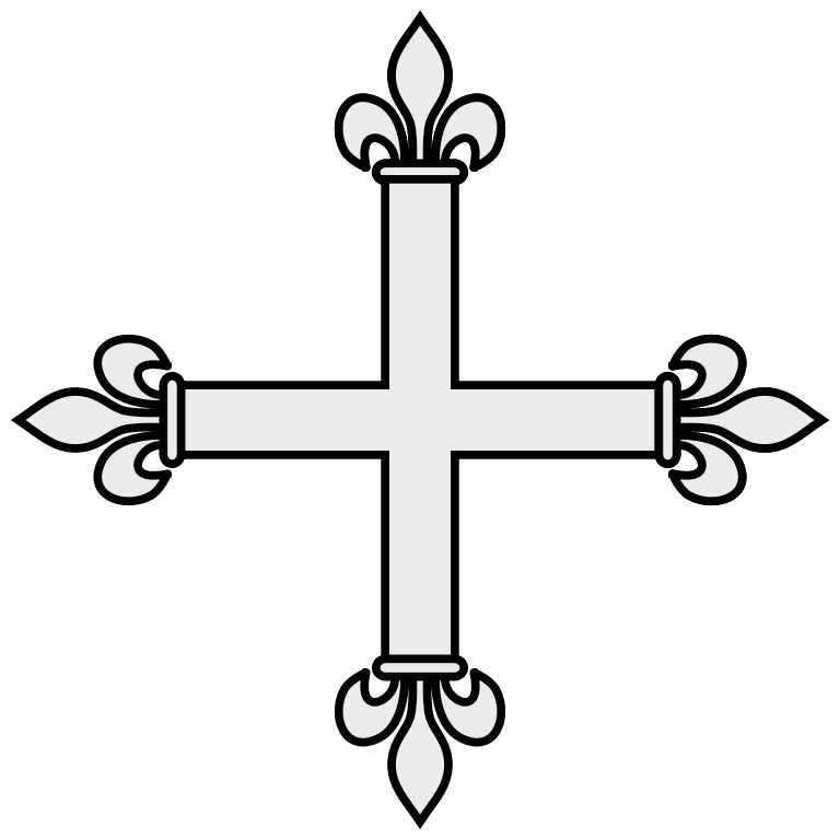 File:Coa Illustration Cross Fleur-de-lys 2.svg - Wikimedia Commons
