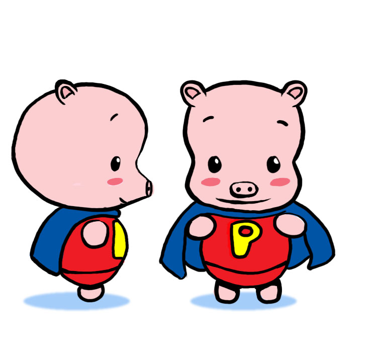 pig clip art character - photo #15