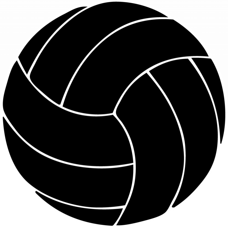 volleyball silhouette clip art - photo #18