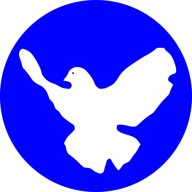 Clipart - white dove