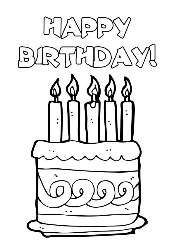 black-and-white-birthday-cake- ...