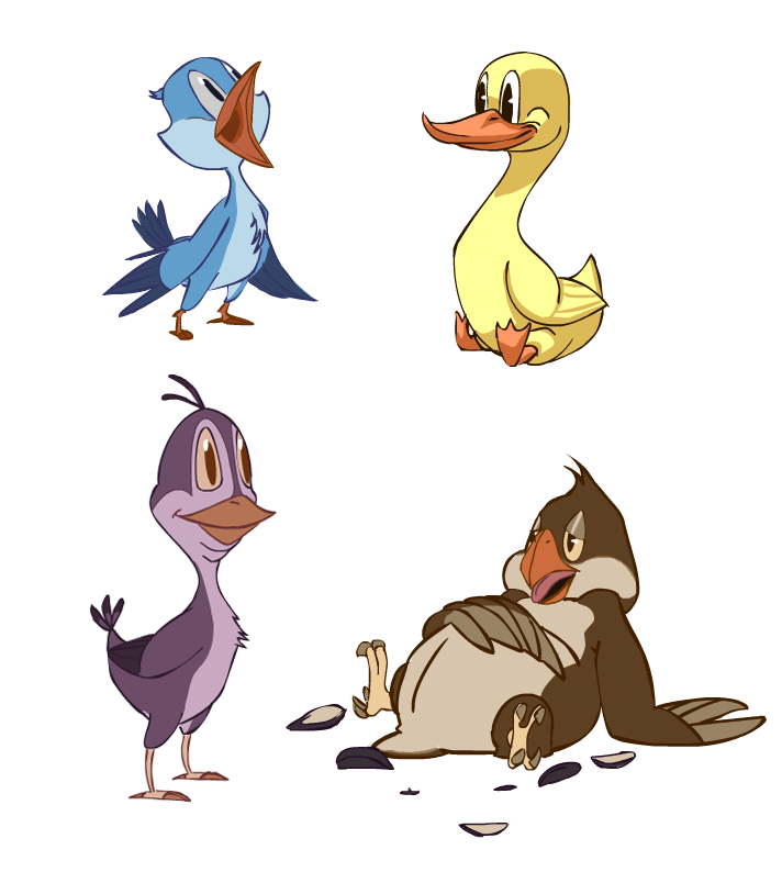 Cartoon Pictures Of Birds