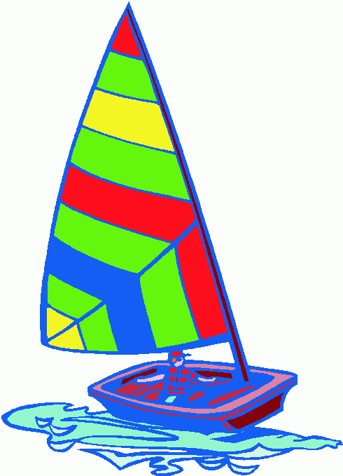 free clip art sailboat cartoon - photo #30