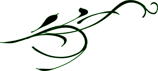 Green Leaf Swirl clip art - vector clip art online, royalty free ...