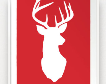 Deer Antler Silhouette - ClipArt Best
