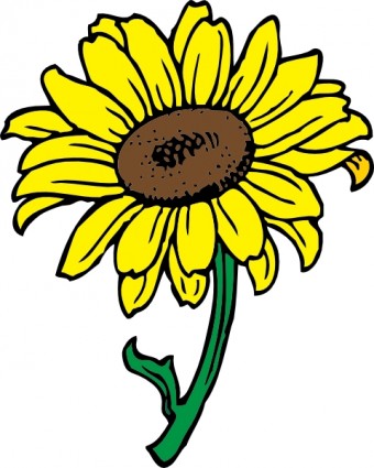 Free clip art sunflower Free vector for free download (about 29 ...