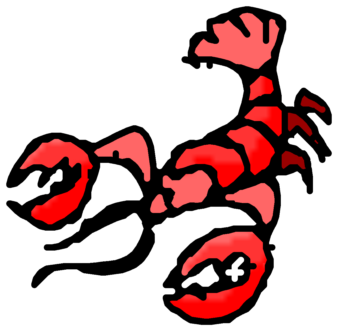 pixelated world, Lobster. | Clipart Panda - Free Clipart Images